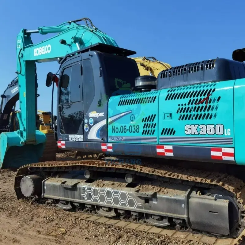 Used Kobelco SK350D excavator